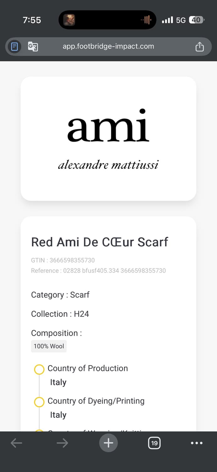 [새상품] 아미 목도리 상품이미지7