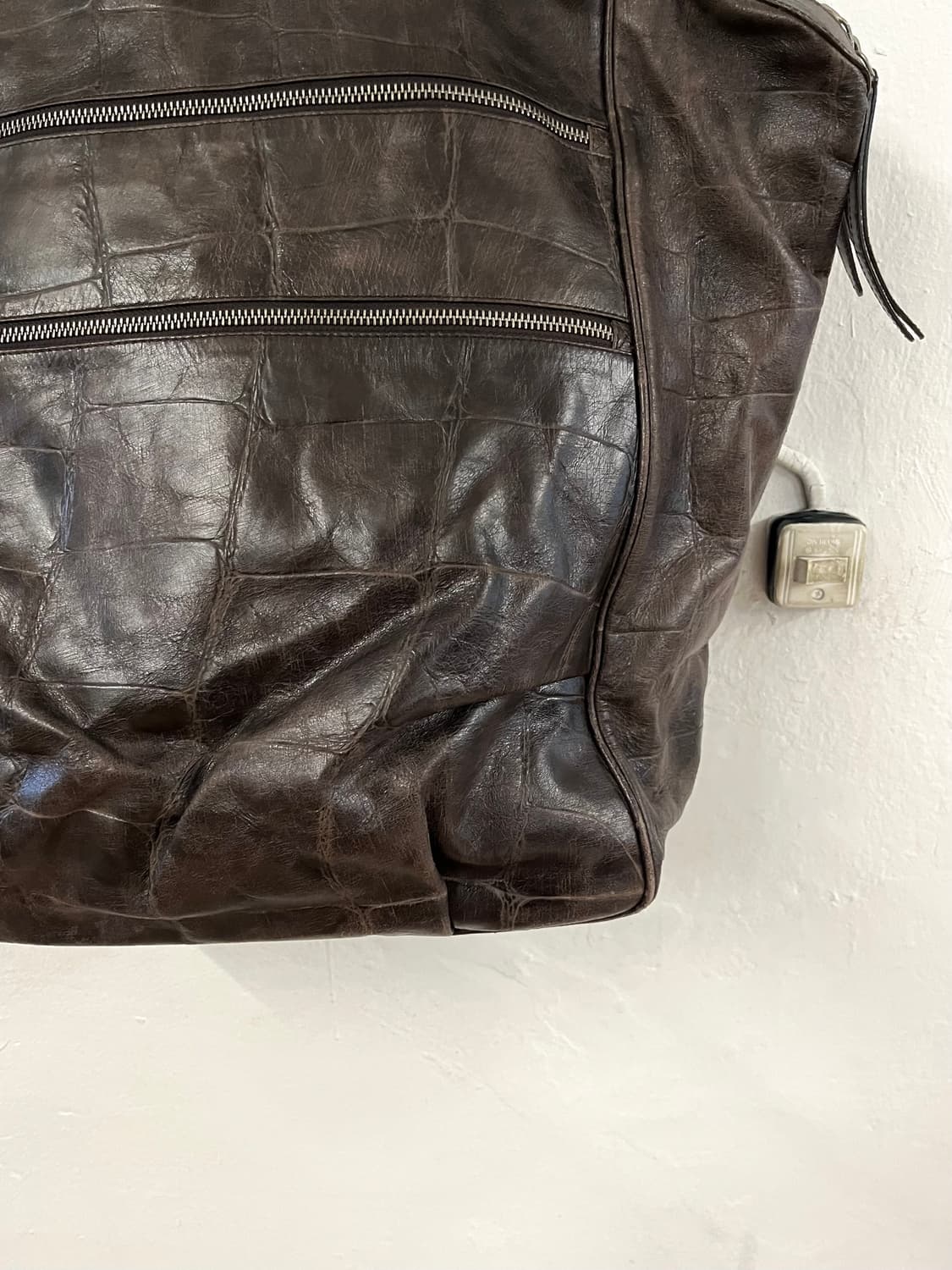 드리스 반 노튼 아카이브 레더 빅 토트백 상품이미지3