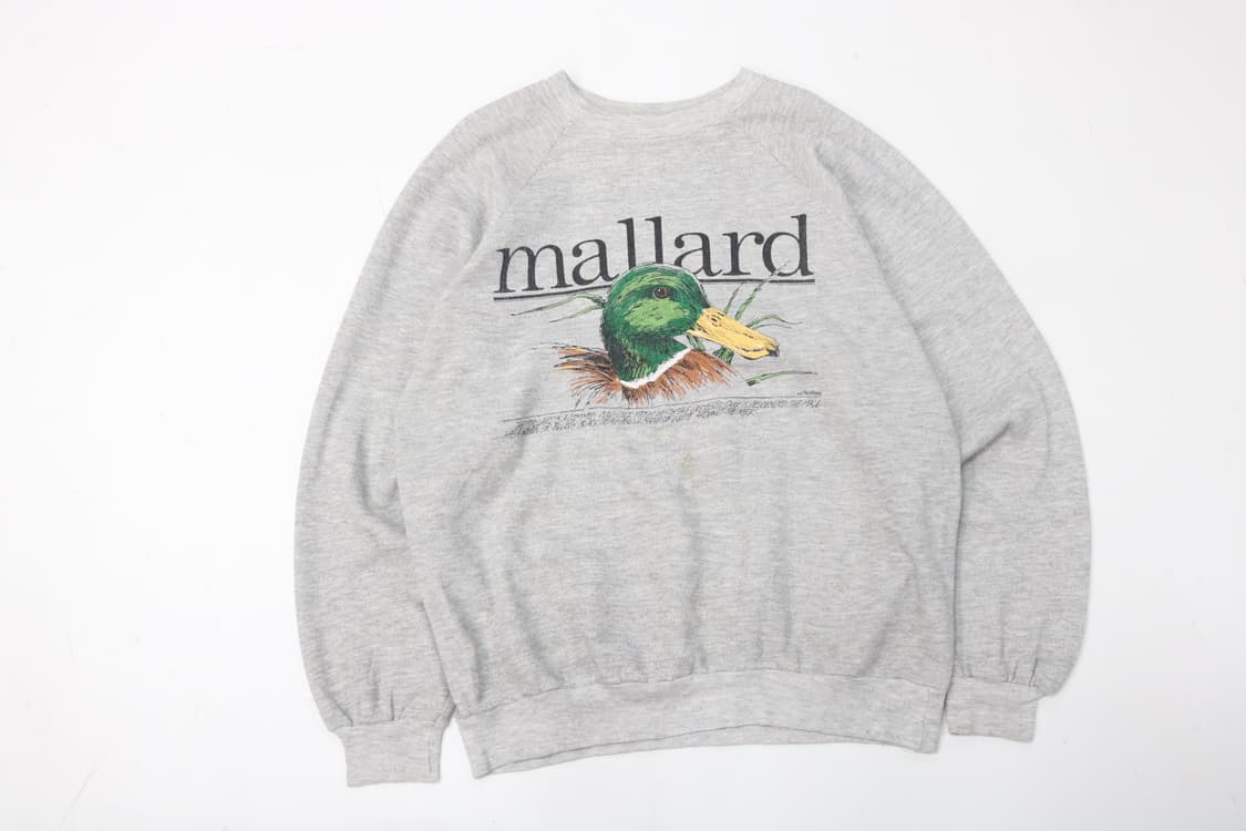 portsman II 빈티지 말라드 덕 그래픽 스웻셔츠 (XL) 상품이미지2