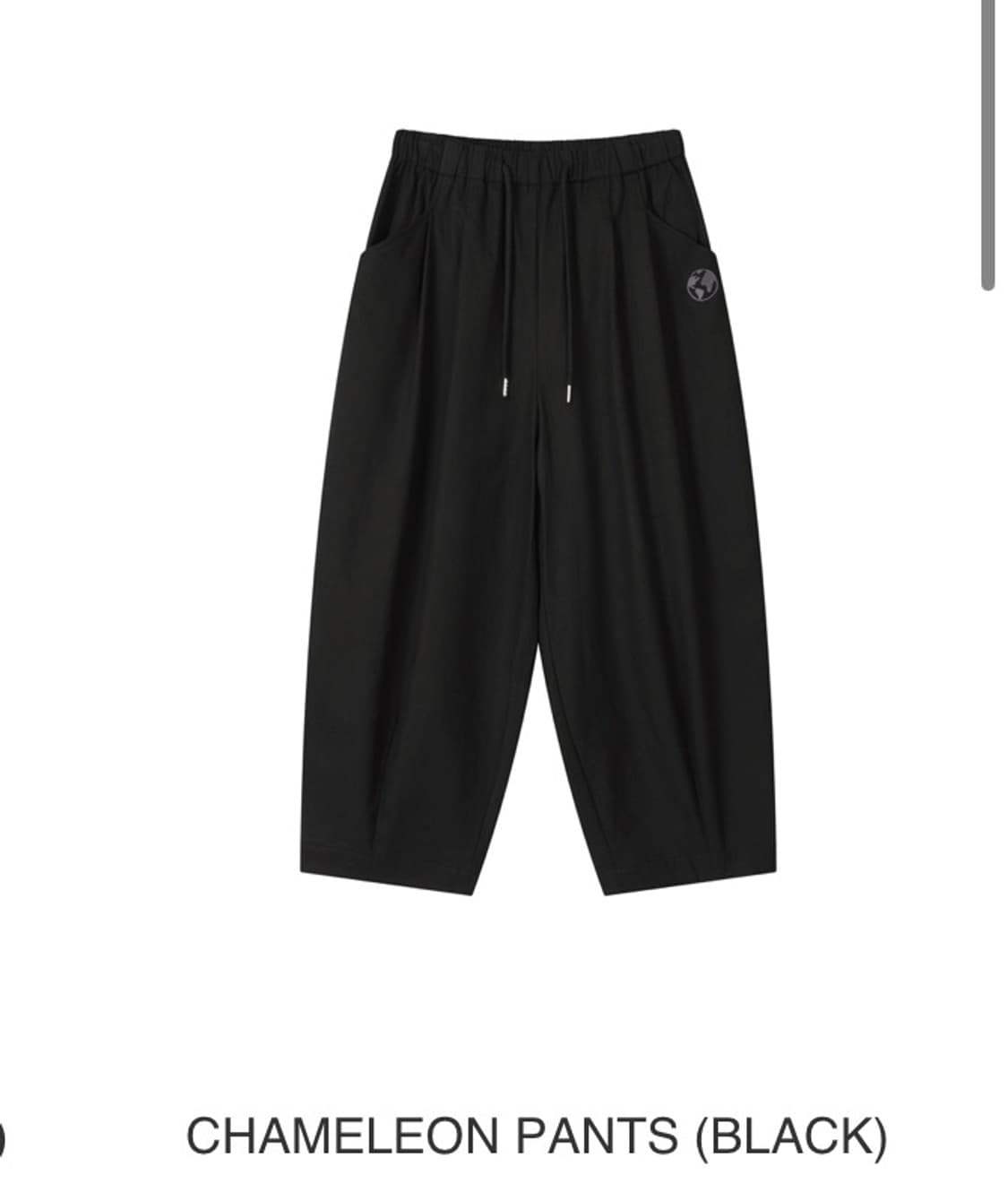 earthjigu 어스지구 팬츠 CHAMELEON PANTS 블랙 상품이미지1