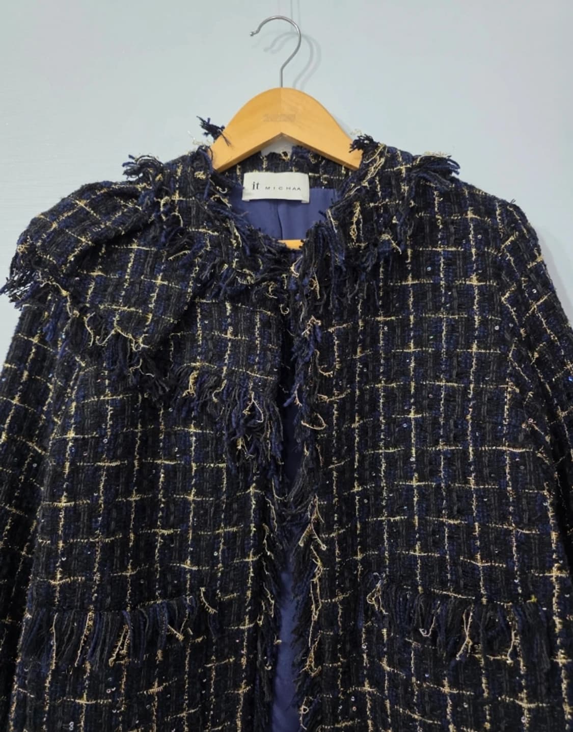 미샤 트위드 숏 자켓 ~44반 상품이미지1