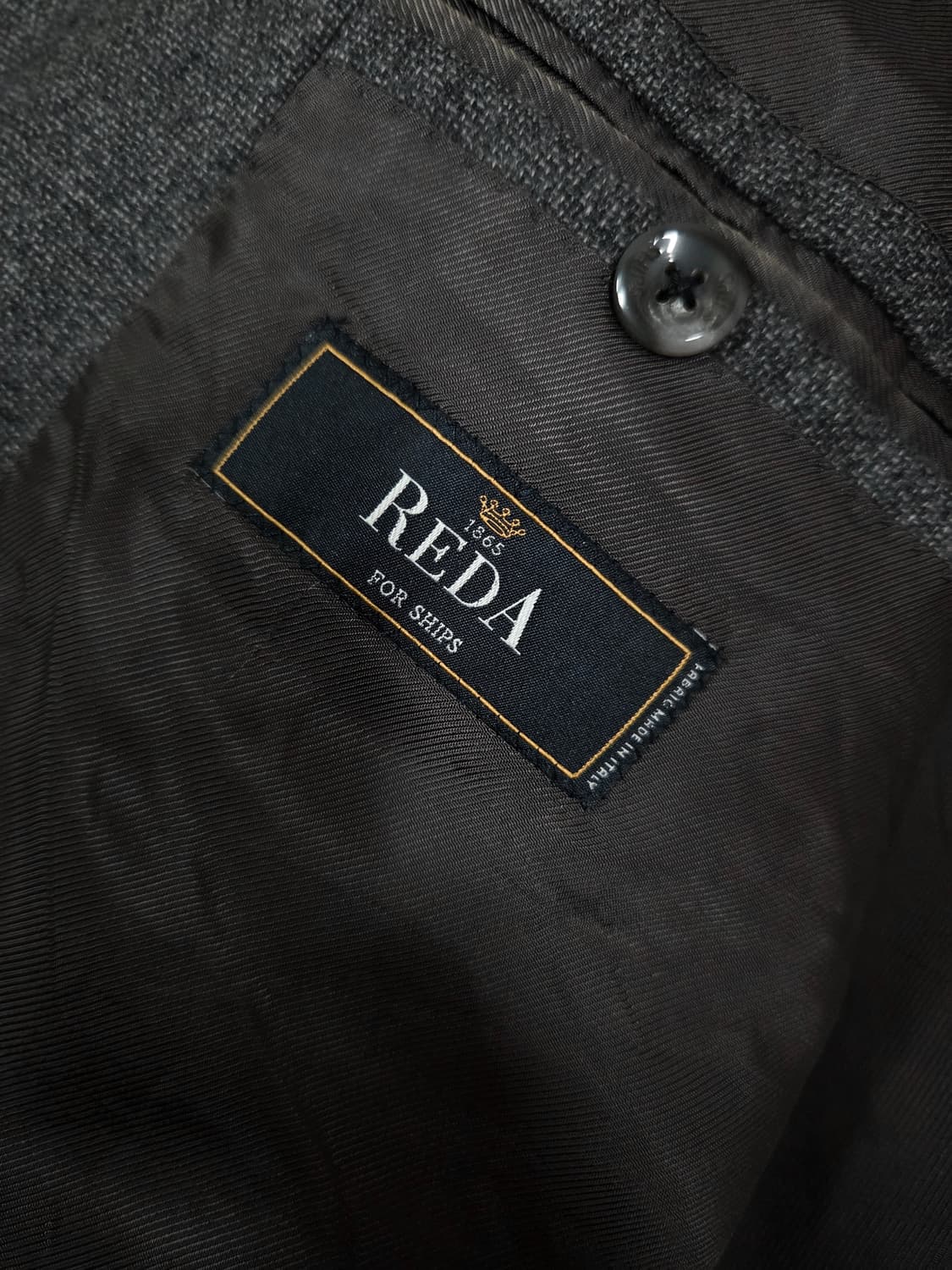 쉽스 재팬 레다 패브릭 쓰리 버튼 블레이져 상품이미지8