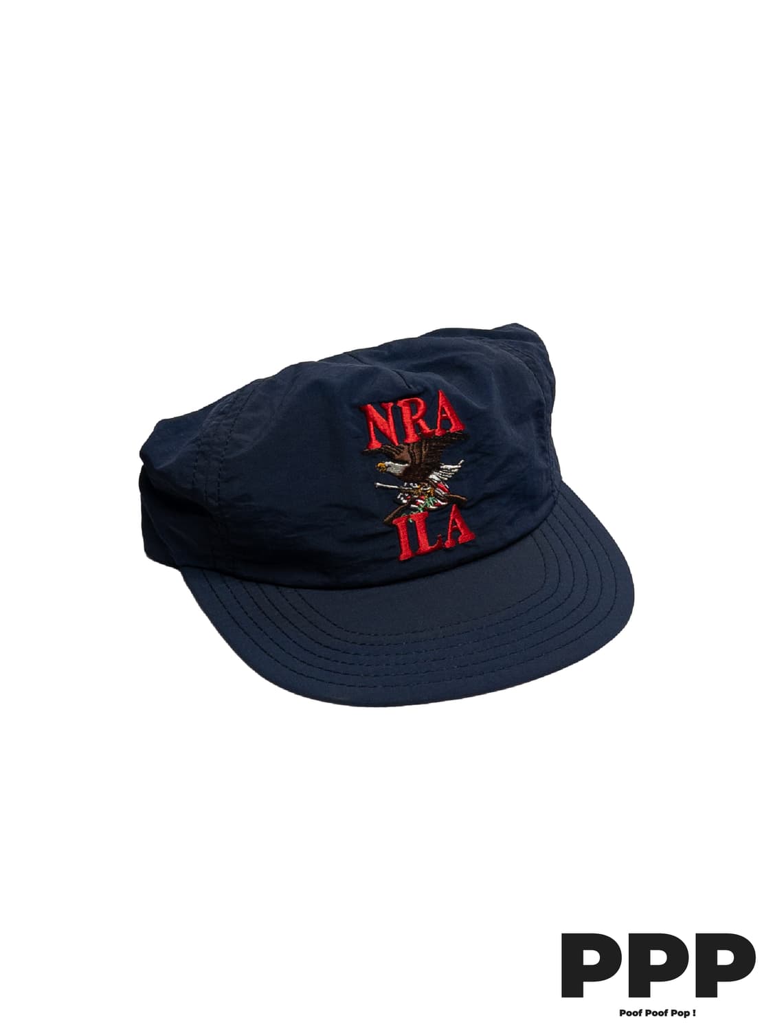 80's 미제 빈티지 NRA ILA 자수 나일론 캡 상품이미지2
