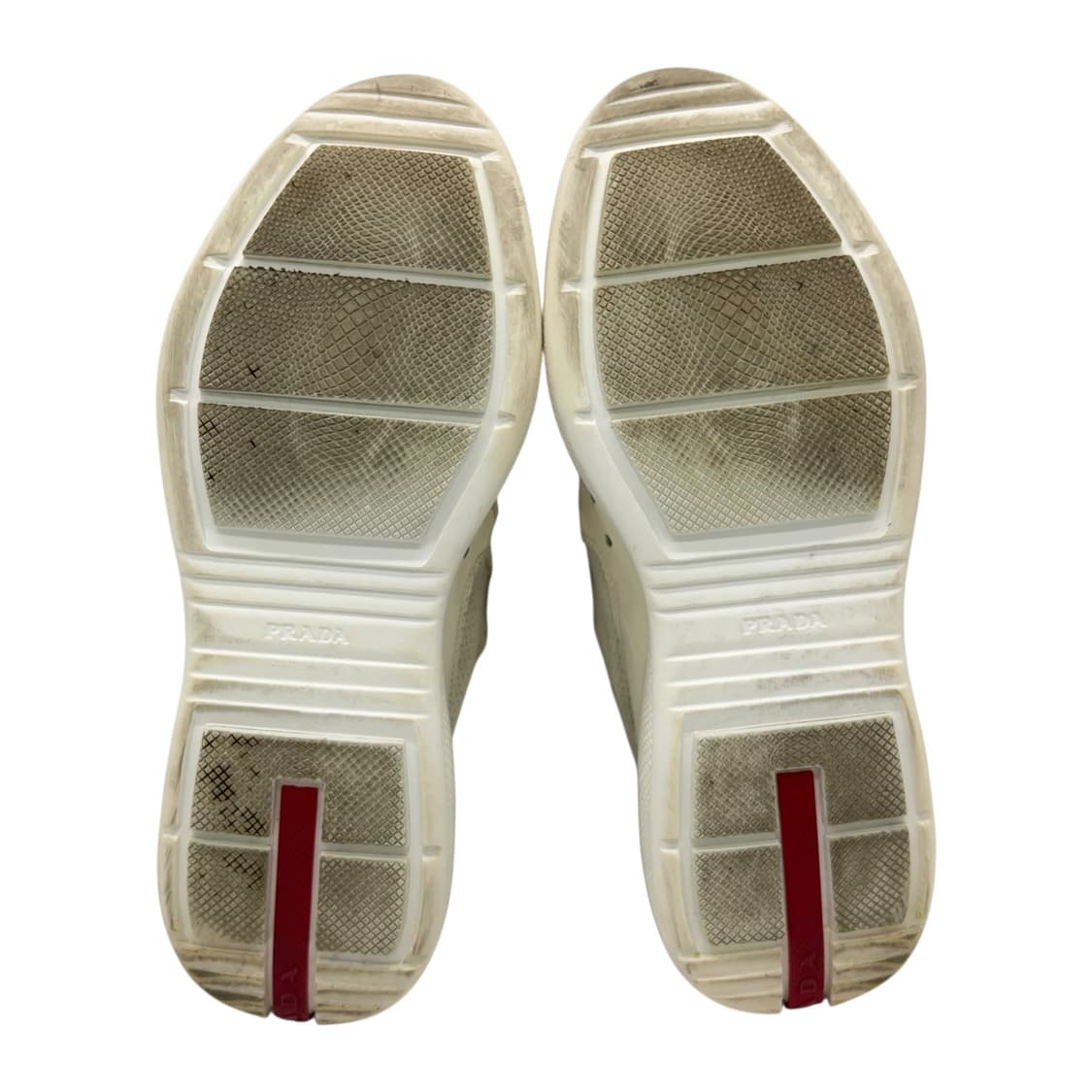 245 Vtg 프라다 아메리카 컵 벨크로 스니커즈 크림 (EU37.5) 상품이미지6