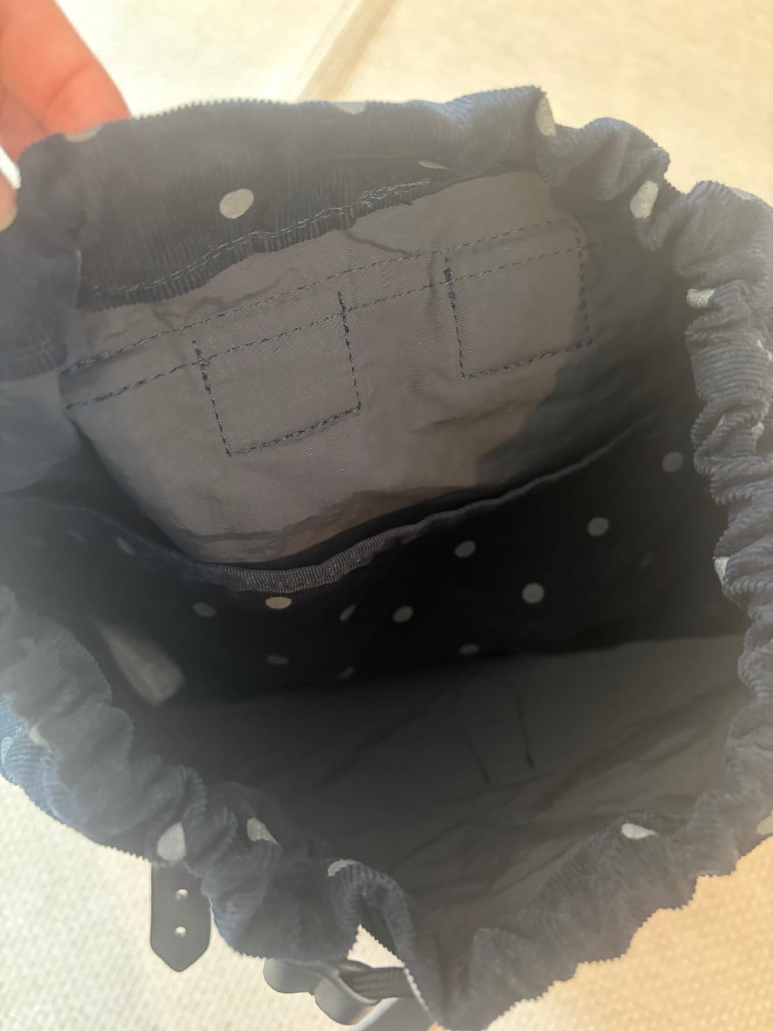 오헤시오 DOT BACKPACK, NAVY 상품이미지3