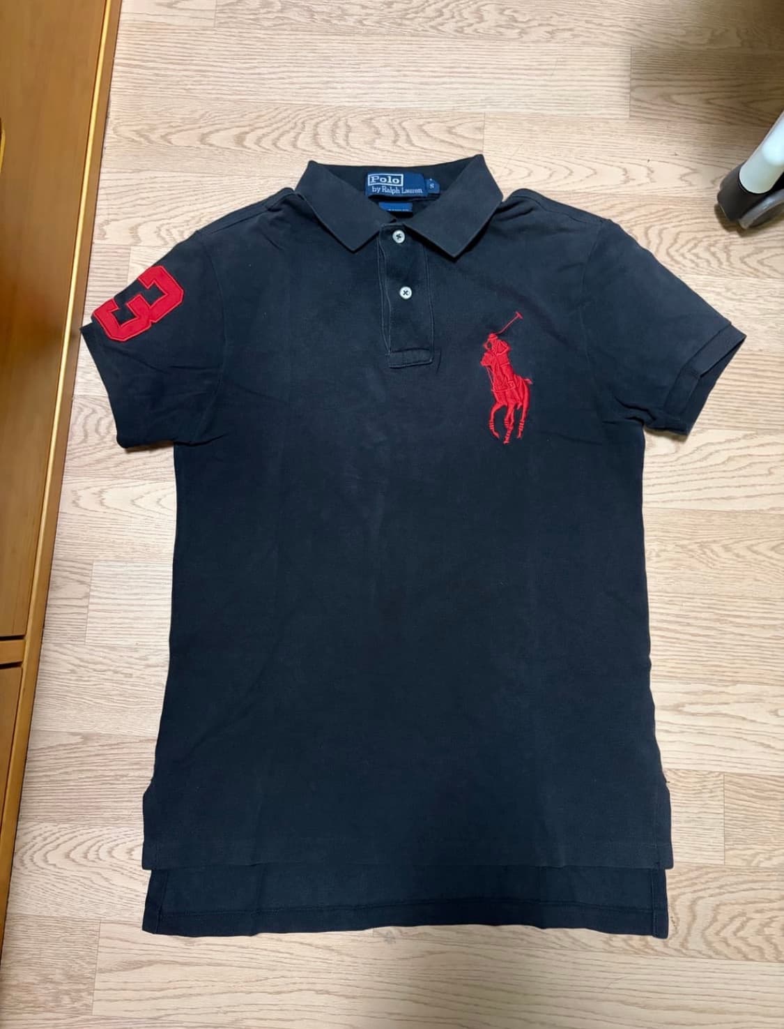 Polo Ralph Lauren 폴로 빅포니 반팔 pk 카라티 검빨 상품이미지1
