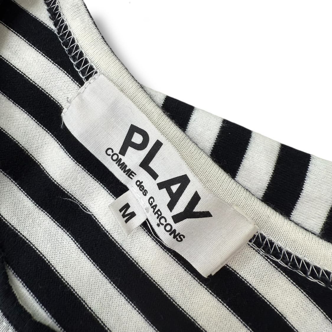 꼼데가르송 스트라이프 티셔츠 r1989 상품이미지6