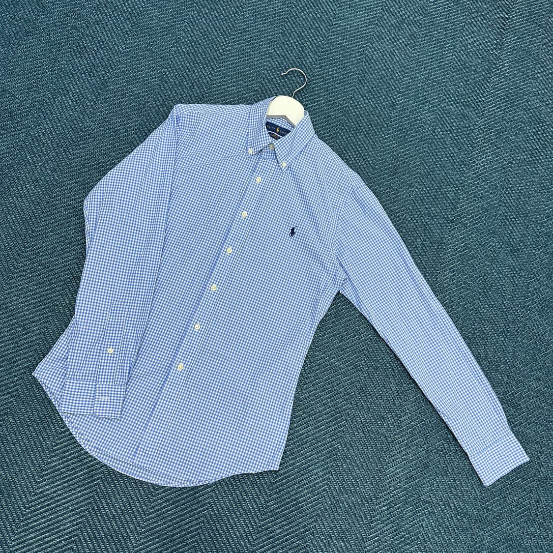 [S] 폴로 체크 셔츠 상품이미지1