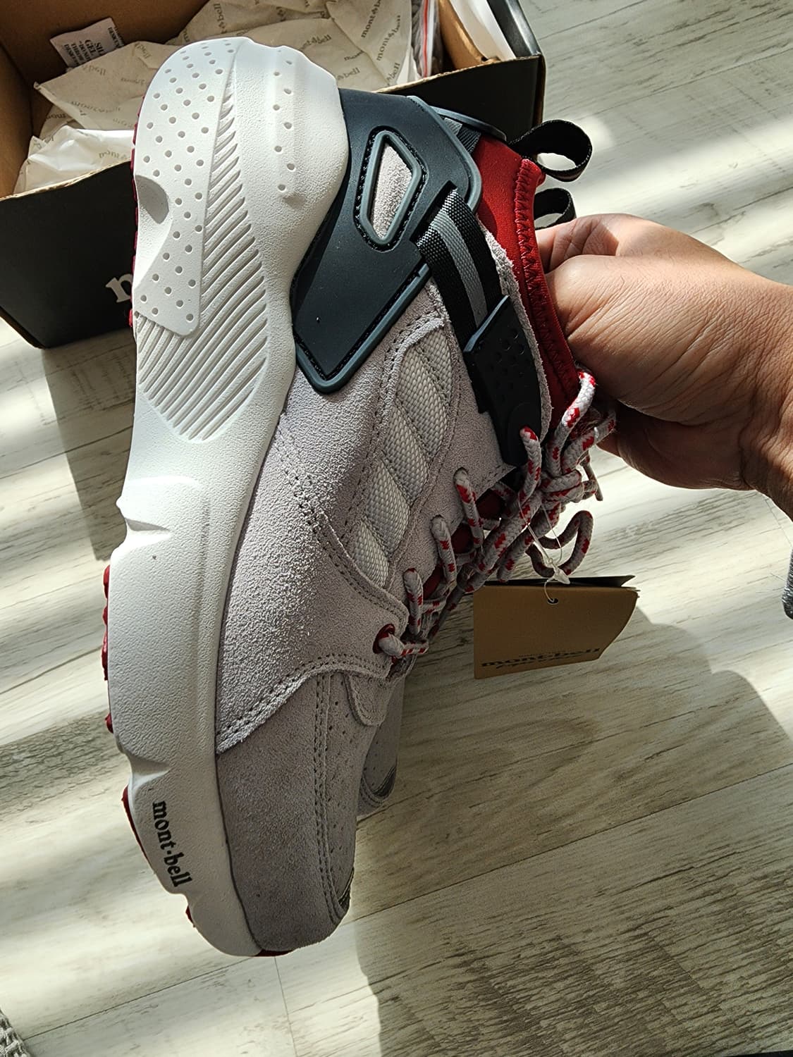 (새상품)몽벨 어반 리버 플렉스 슈즈 240 운동화 트래킹화 스니커즈 상품이미지6