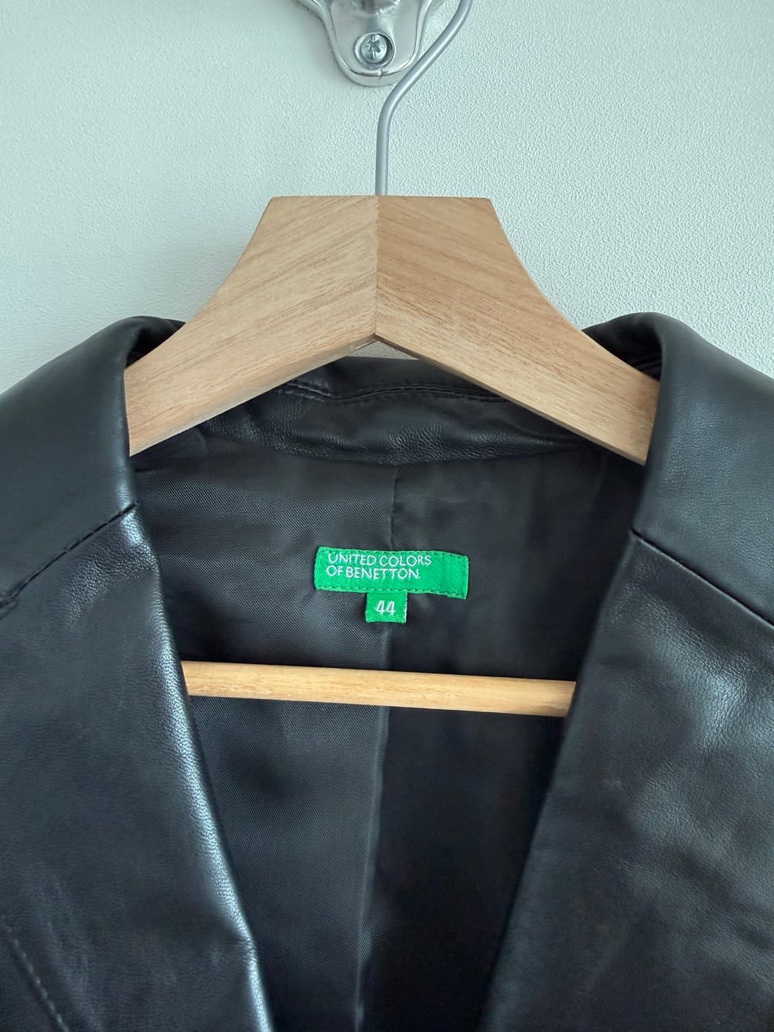 베네통(BENETTON) 램스킨 레더 자켓 상품이미지5