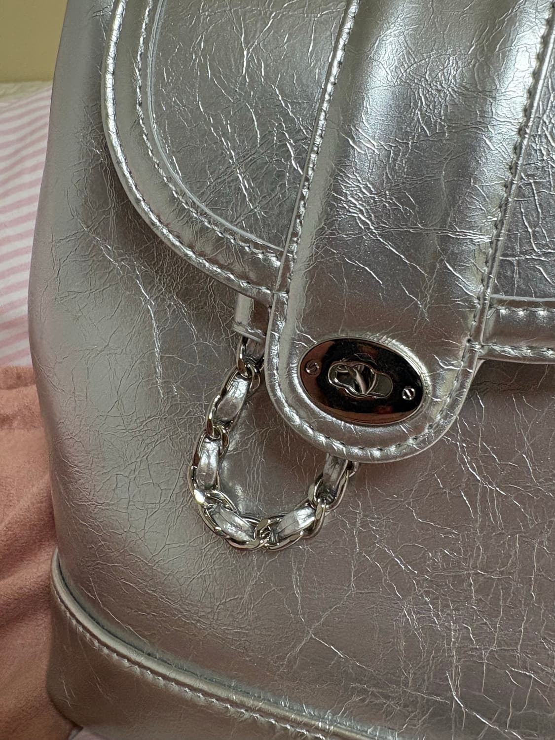 카디널레드 체인백팩 실버 상품이미지3