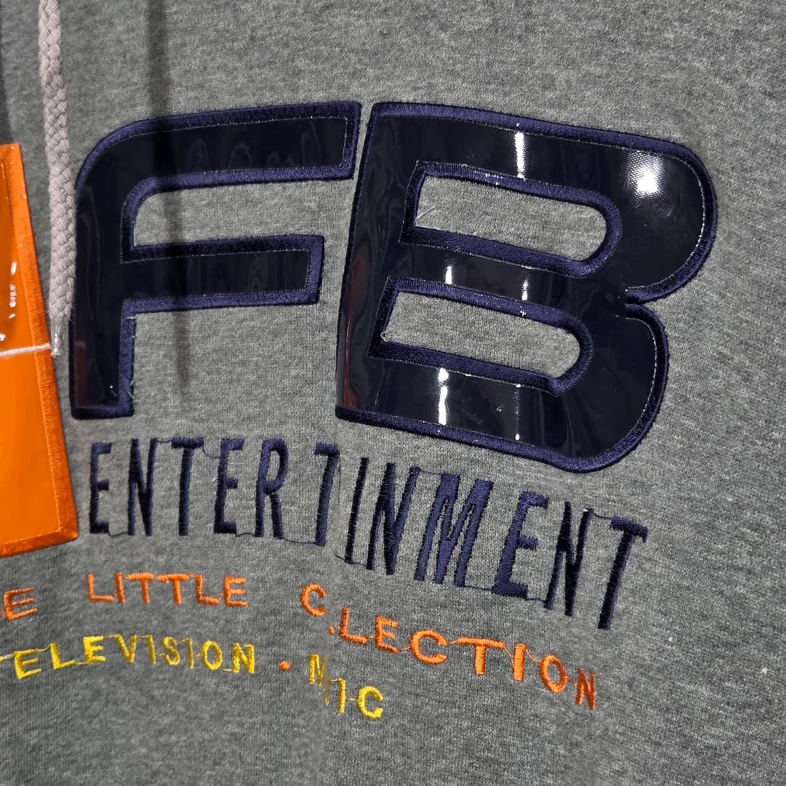 후부 올드스쿨 과녁 패치 기모 오버핏 후드티 상품이미지5