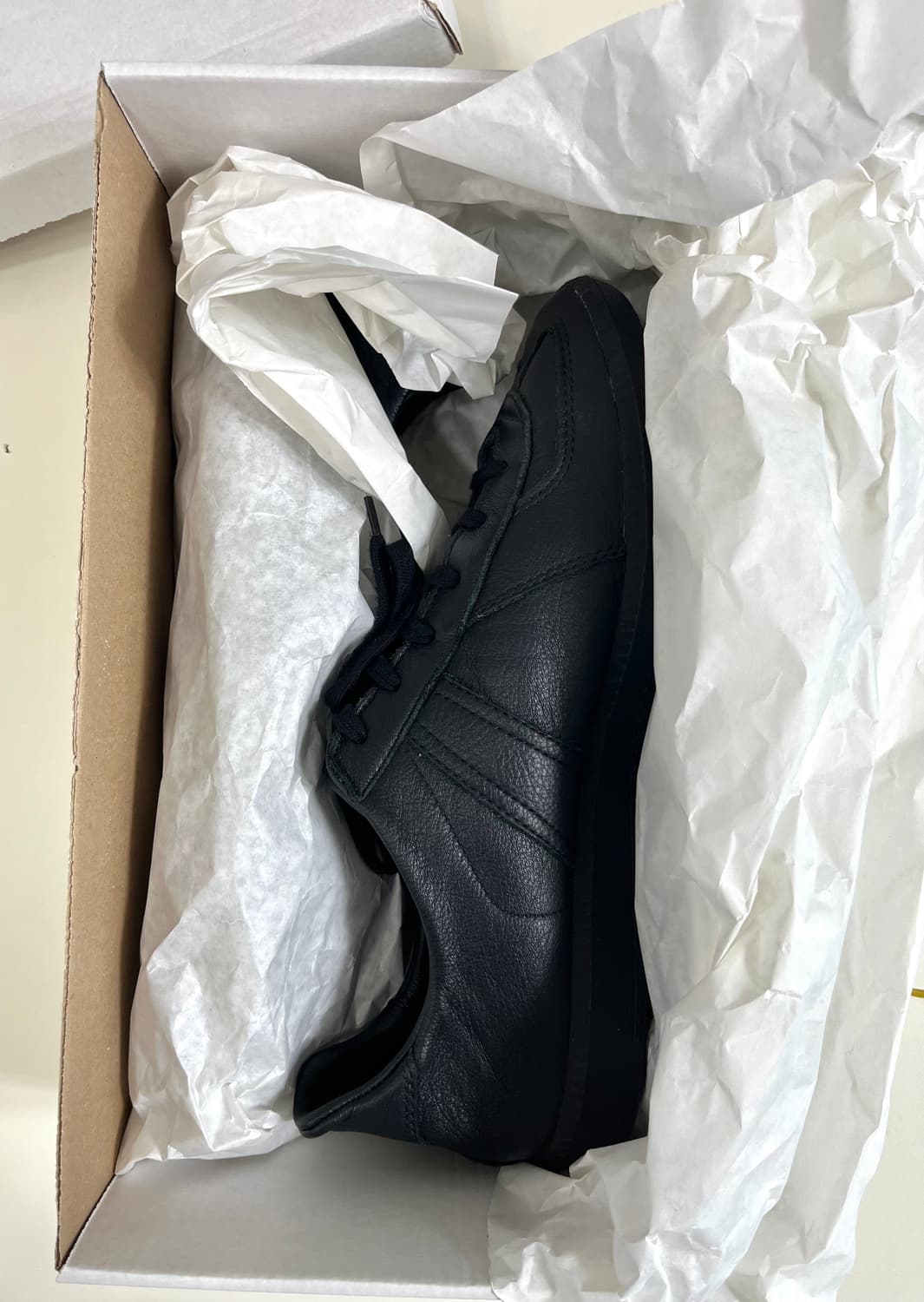 25aw 캡틴선샤인x리오파 레더 블랙/43 상품이미지5