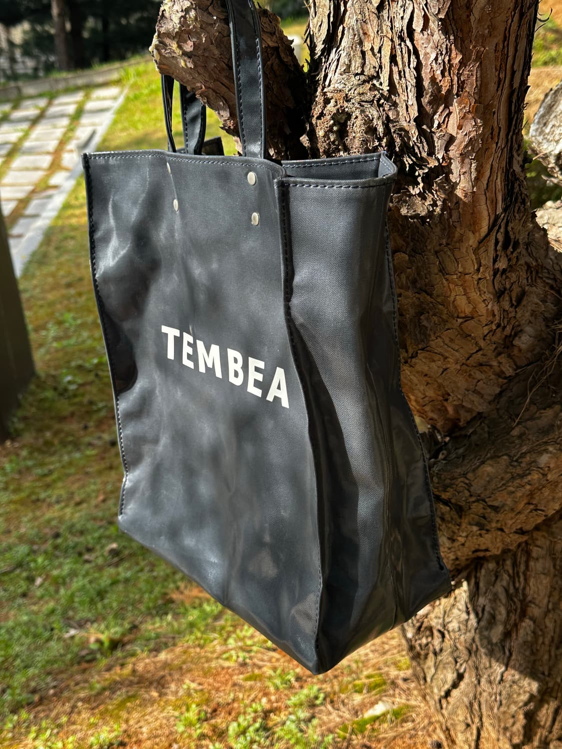 템베아 tembea 페이퍼 토트백 M smoky blue 상품이미지2