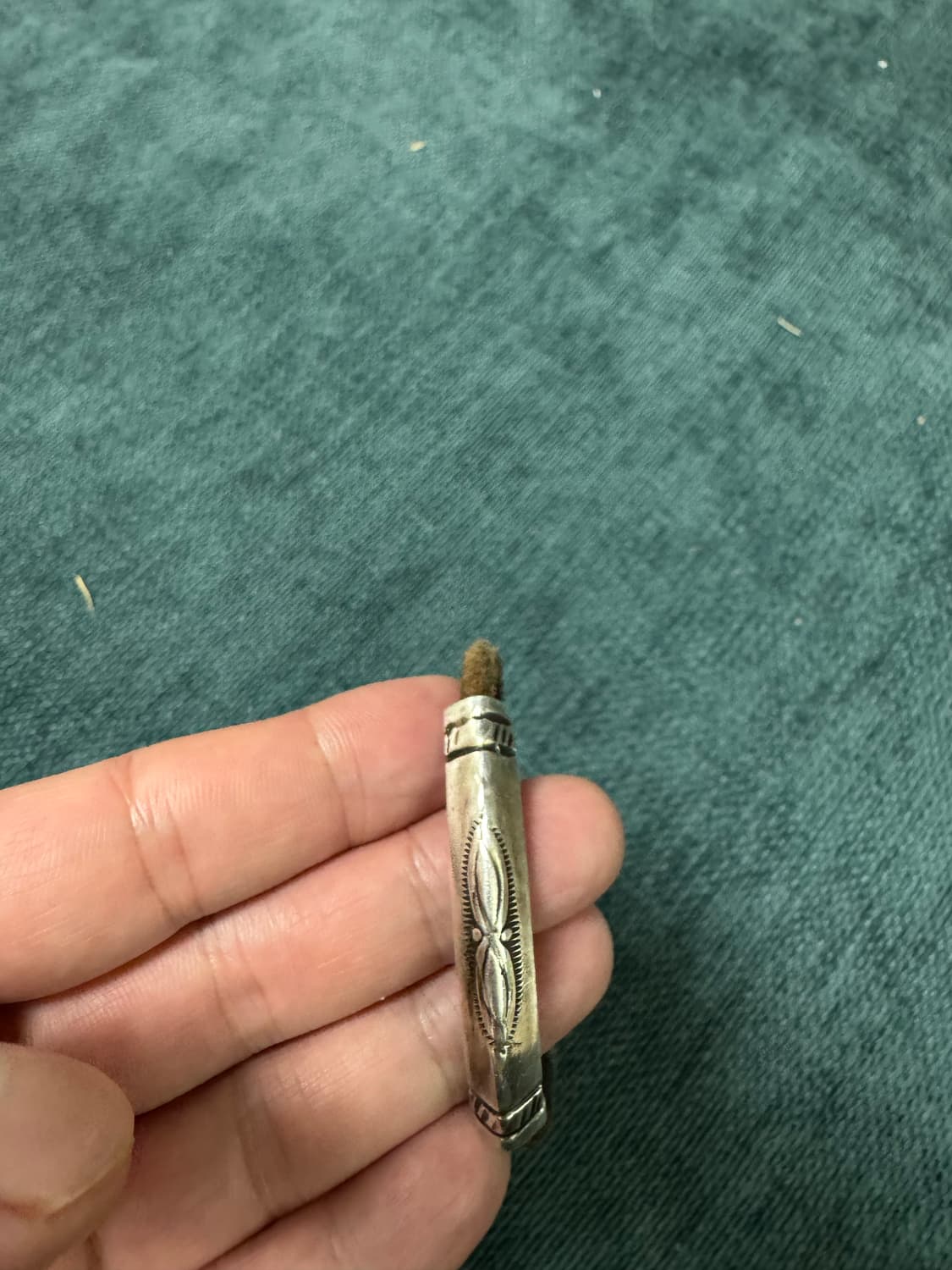 래리스미스 실버가죽팔찌 상품이미지3