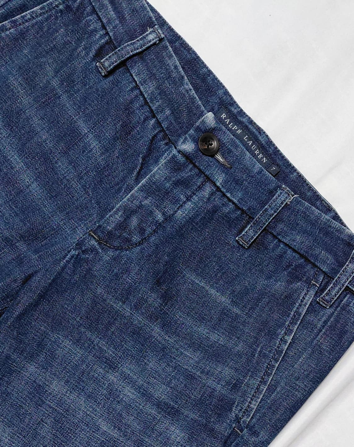 [7] 랄프 로렌 데님 사이드 어저스터 쇼츠 (마린 아카이브 모델) 상품이미지3