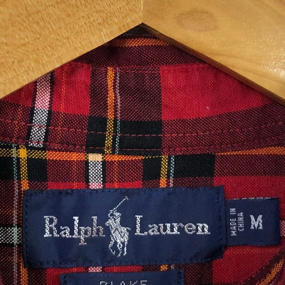 100 폴로 옥스포드 체크 셔츠 상품이미지3