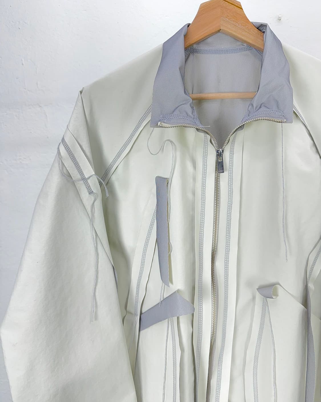 설밤 디스트레스드 오버록 레이어드 셋업 하의 상품이미지5