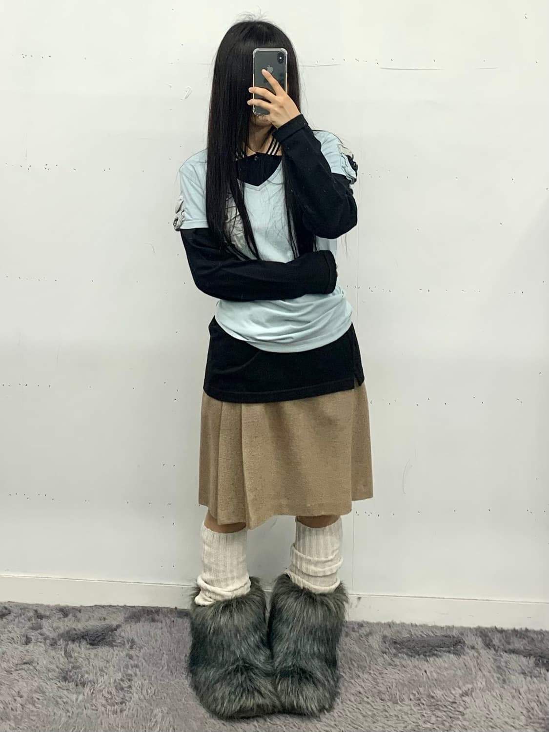 버버리 카라티 롱슬리브(made in hongkong) 상품이미지1