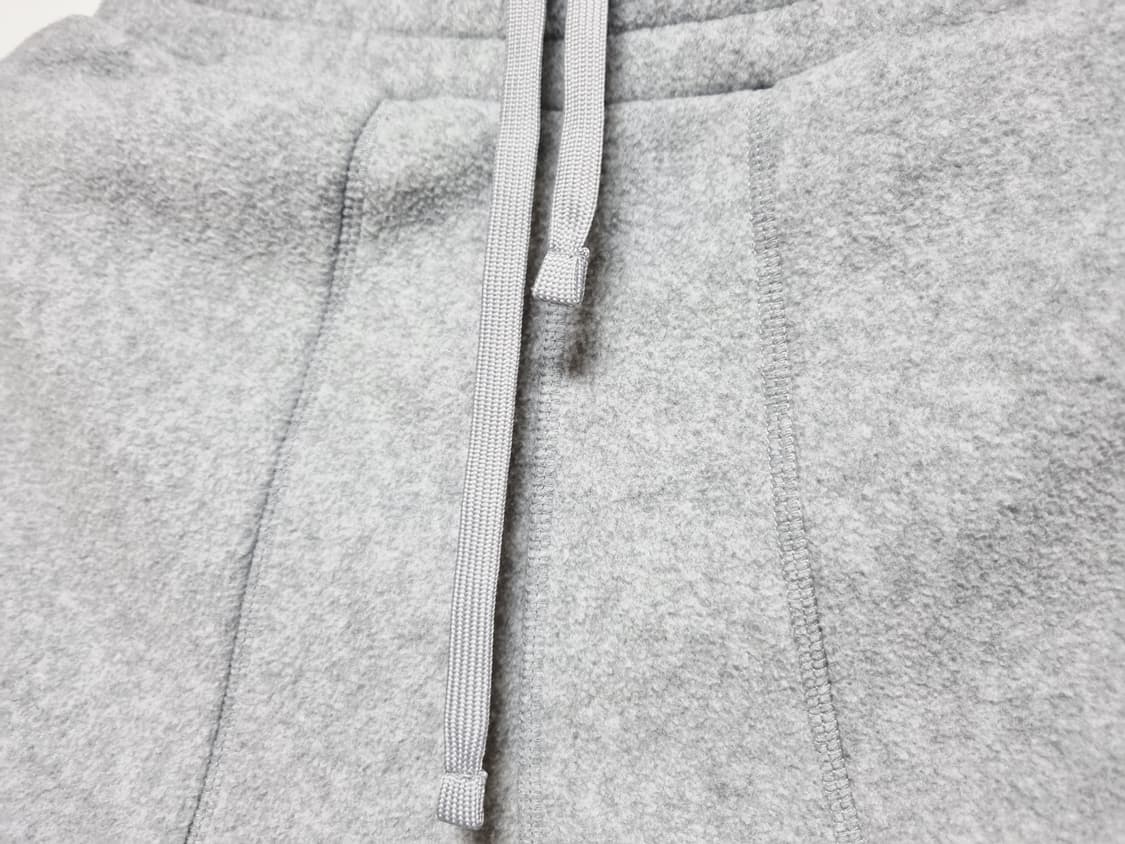 남성 2023 엄브로 빅레터링 플리스 팬츠 바지 트레이닝복 그레이 회색 상품이미지7