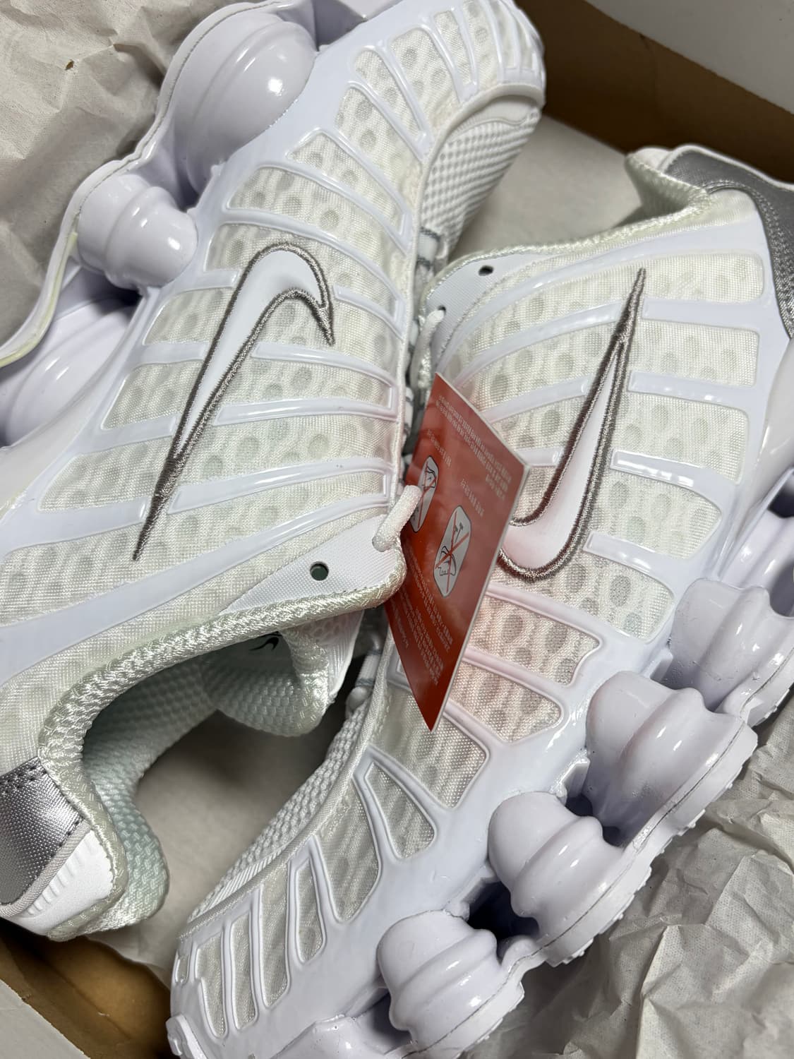 [280] 나이키 샥스 TL메탈릭 실버 상품이미지2