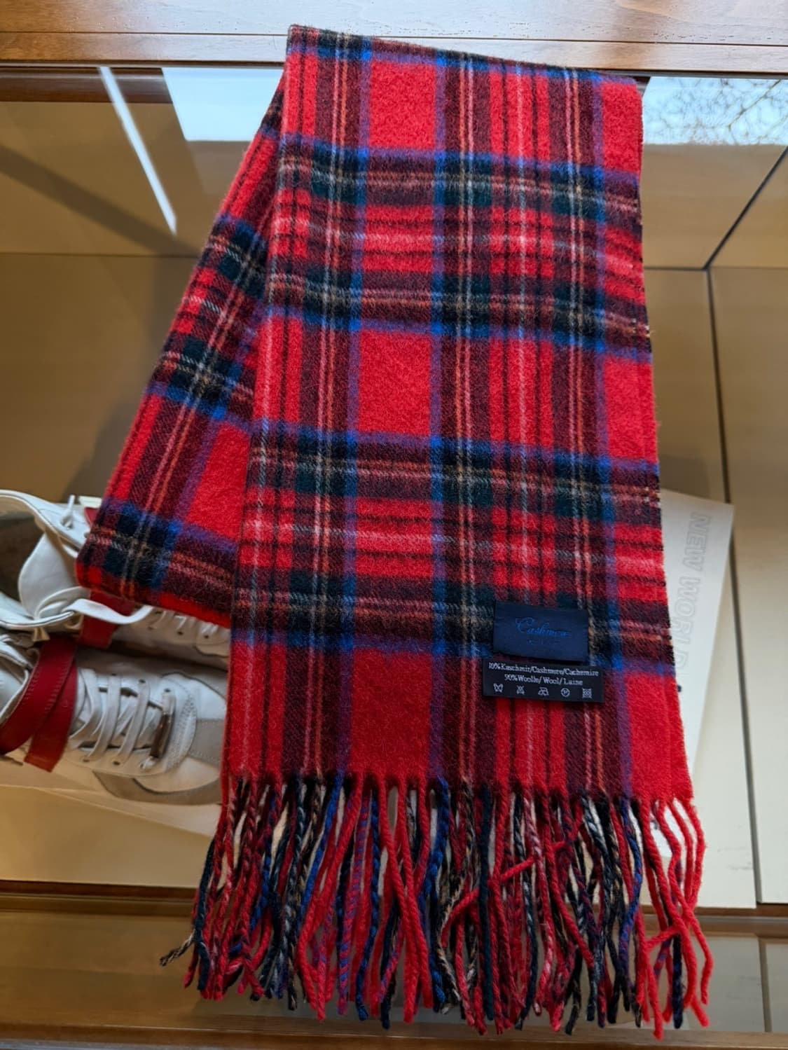 이탈리아 캐시미어 머플러  상품이미지7