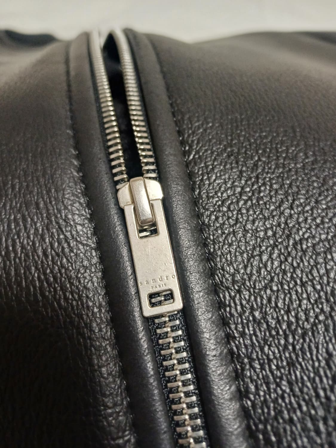 Sandro 산드로 무스탕  봄버 자켓 M 상품이미지8