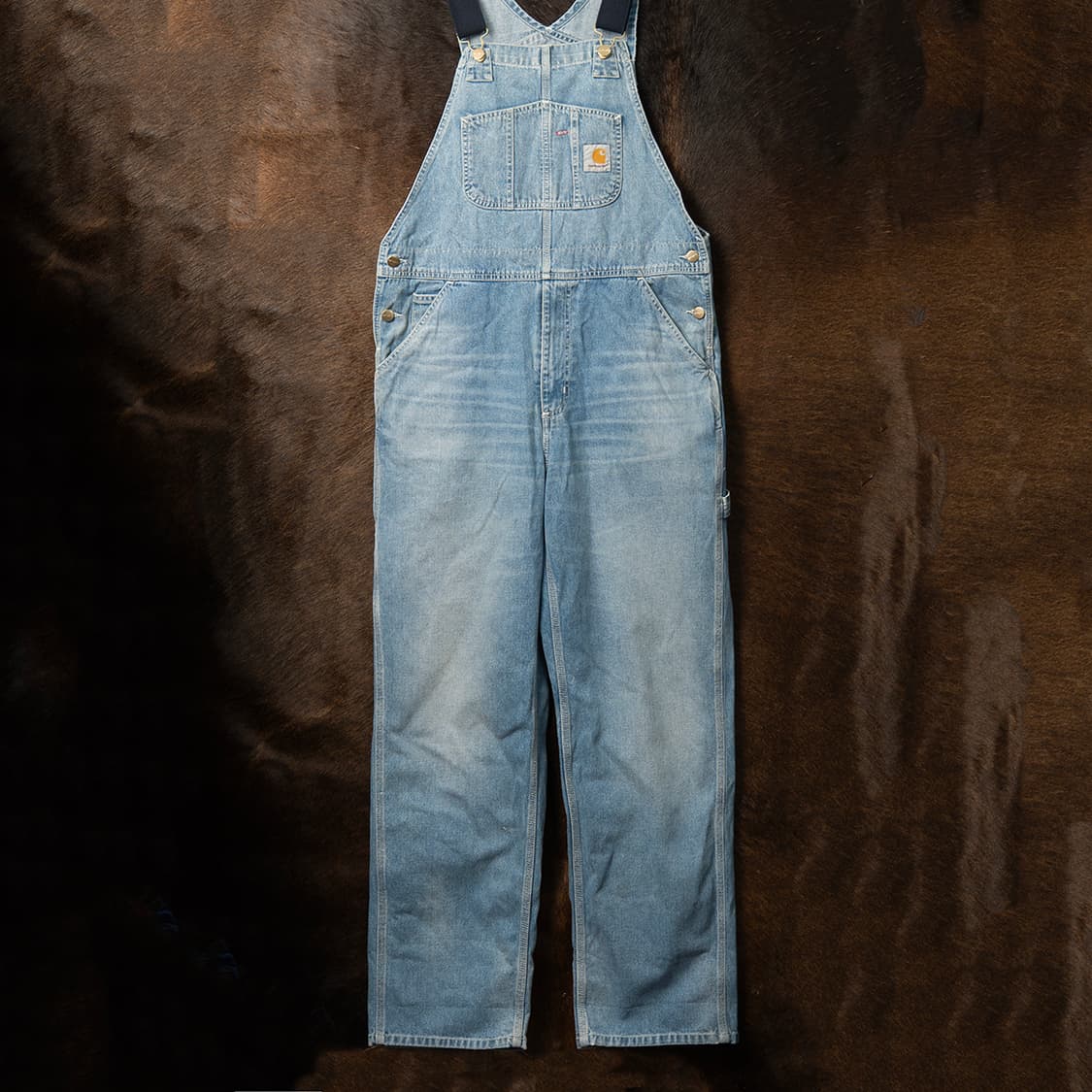 [32] 칼하트 WIP BIB 데님 오버롤  상품이미지1
