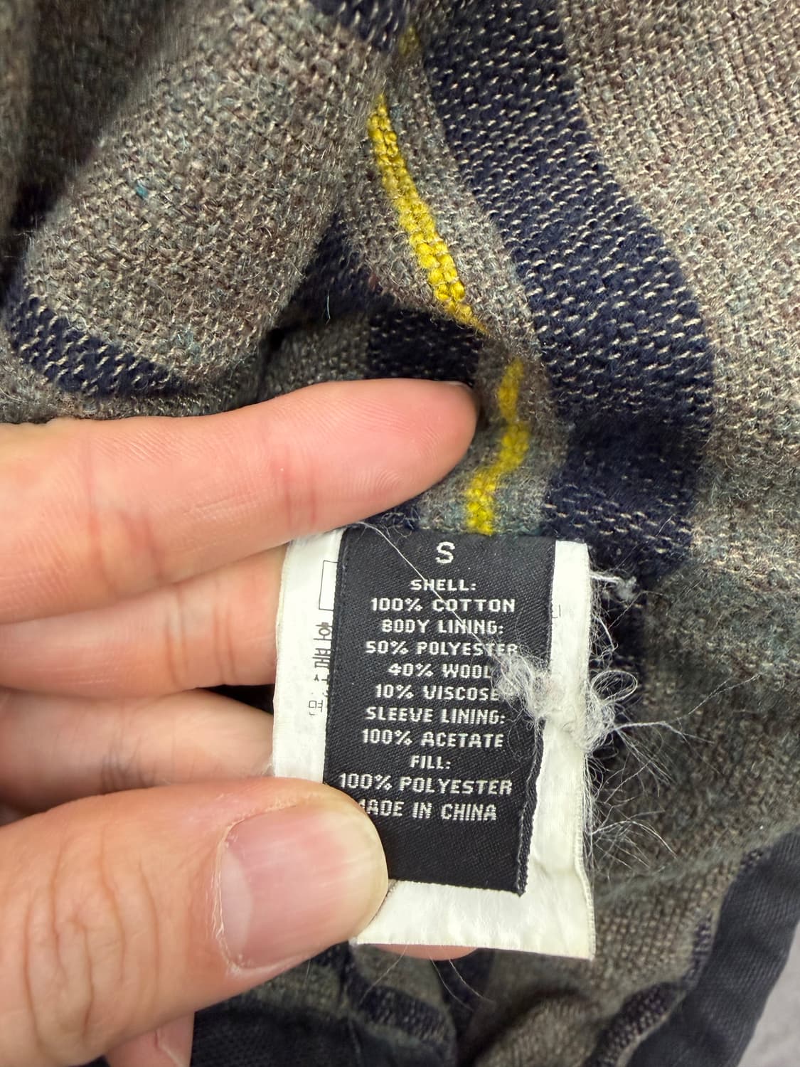 폴로 랄프로렌 사우스웨스트 인디언헤드 스톤 블랙데님 초어자켓 상품이미지8