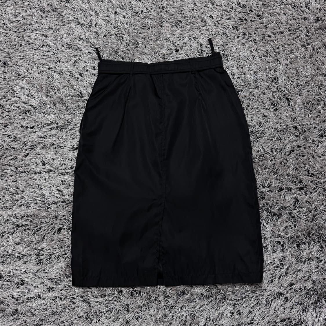 프라다 90s 아카이브 벨티드 스커트 S 상품이미지2