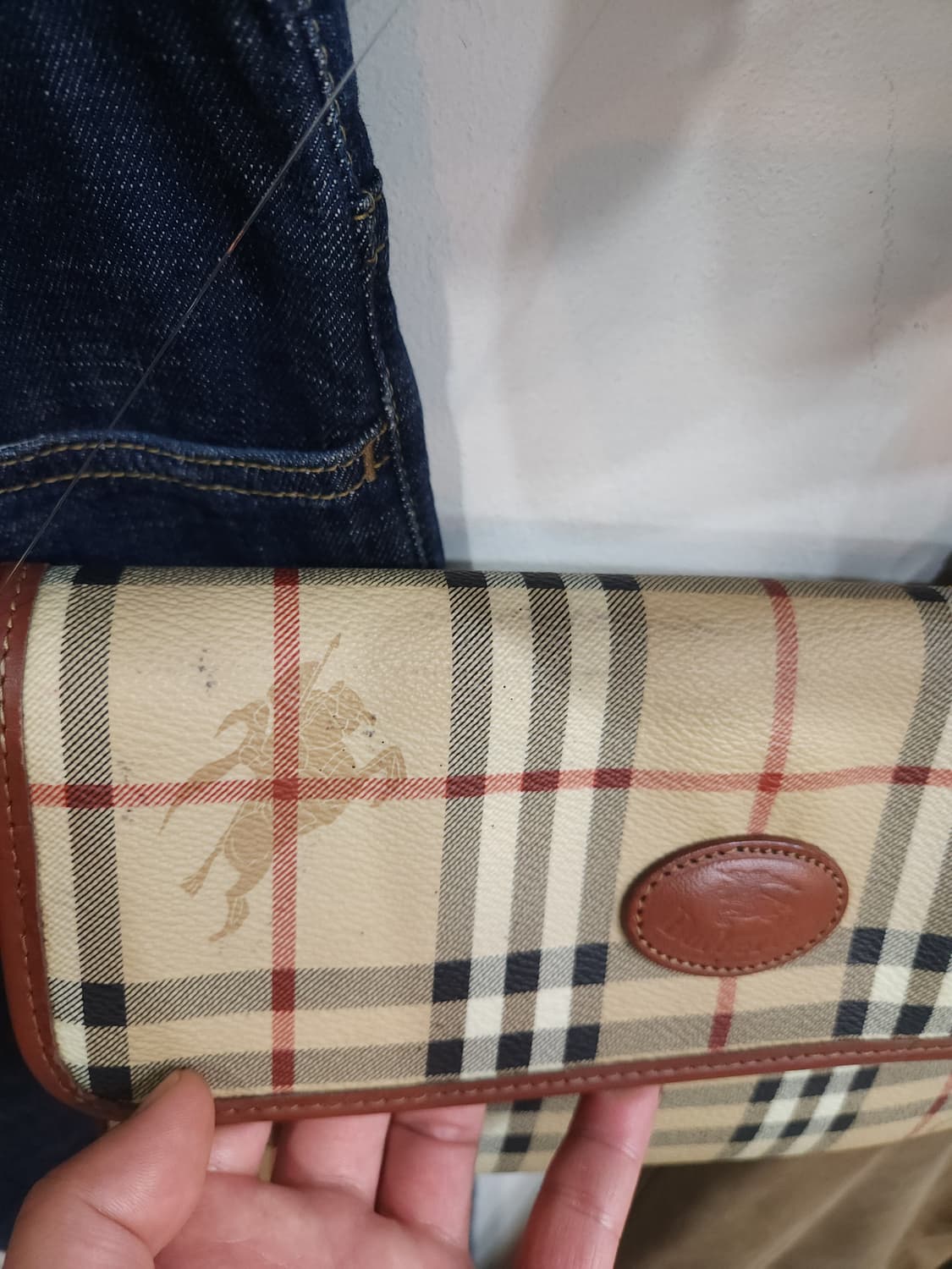 빈티지 버버리 노바체크 클러치
​
burberry 상품이미지10