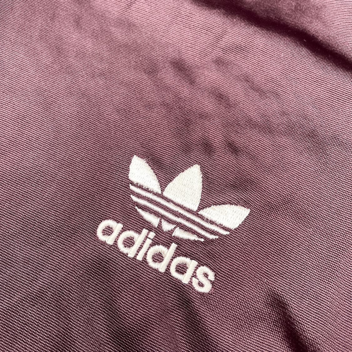 00s 아디다스 팥죽 버건디 올드스쿨 져지 트랙탑 L 상품이미지10