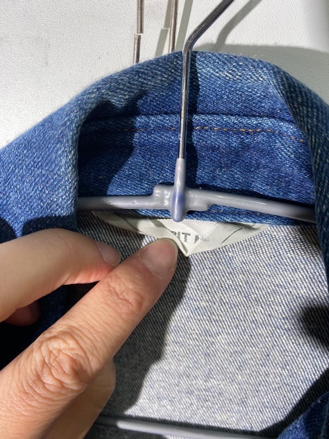 esprit mur 데님 크롭 셔츠 상품이미지3