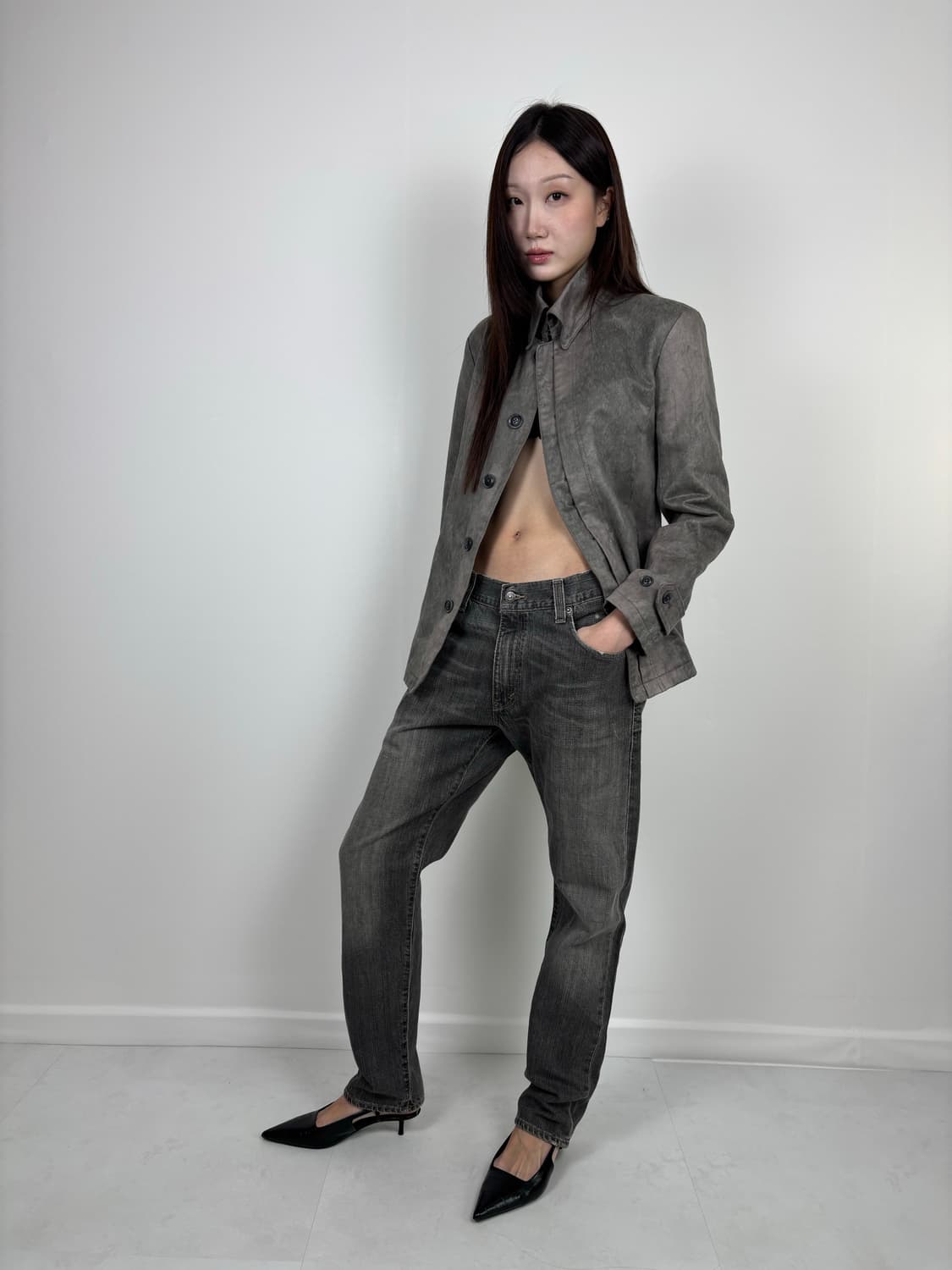 LEVIS 520 WASHED DARK 상품이미지4