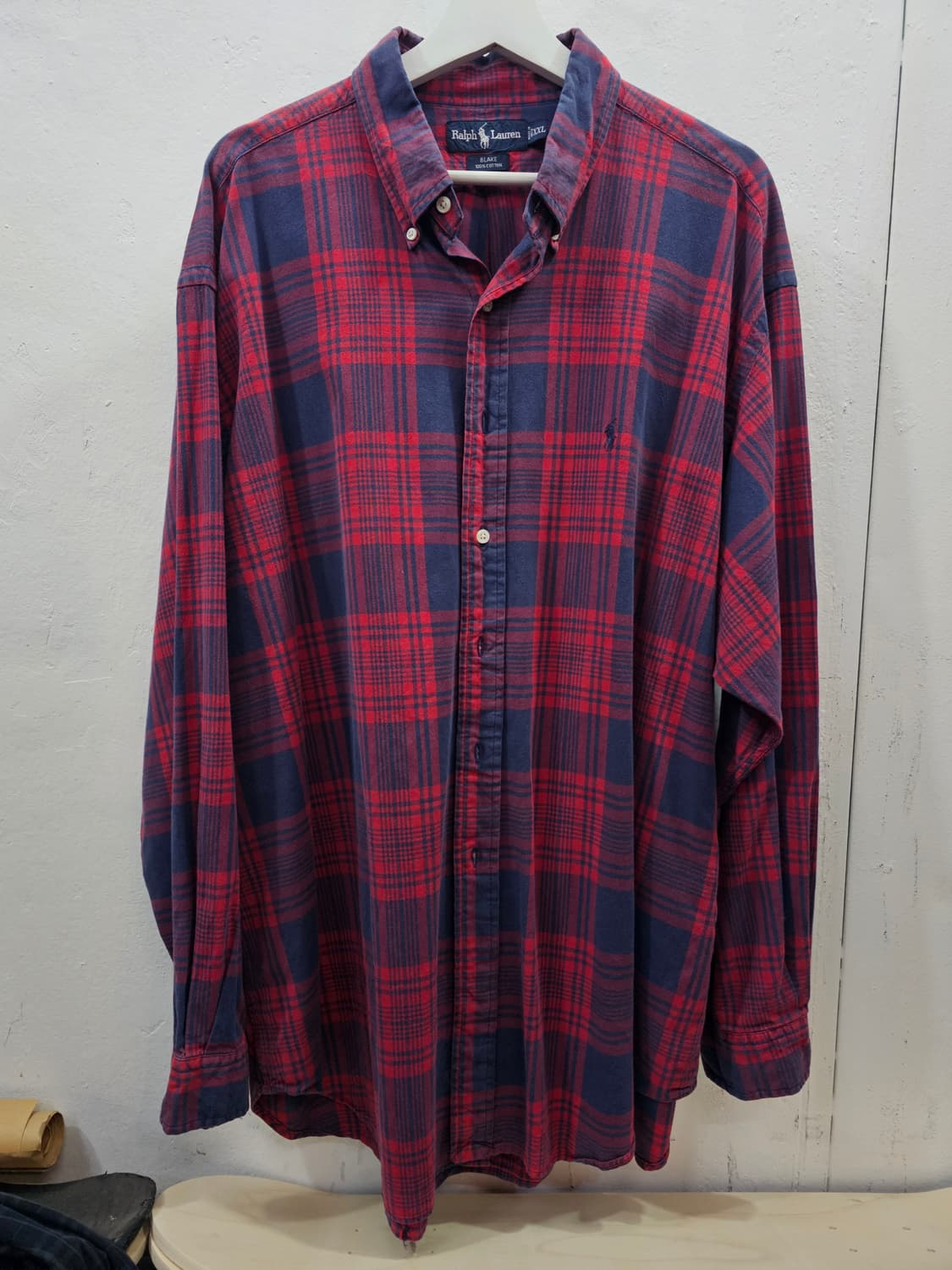 폴로 체크셔츠 상품이미지1