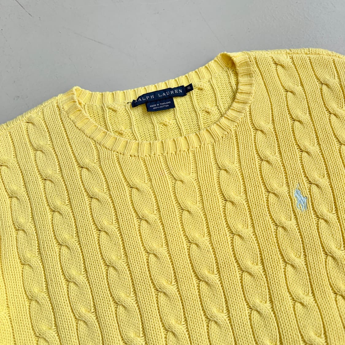 폴로 포니 꽈배기 니트 상품이미지3