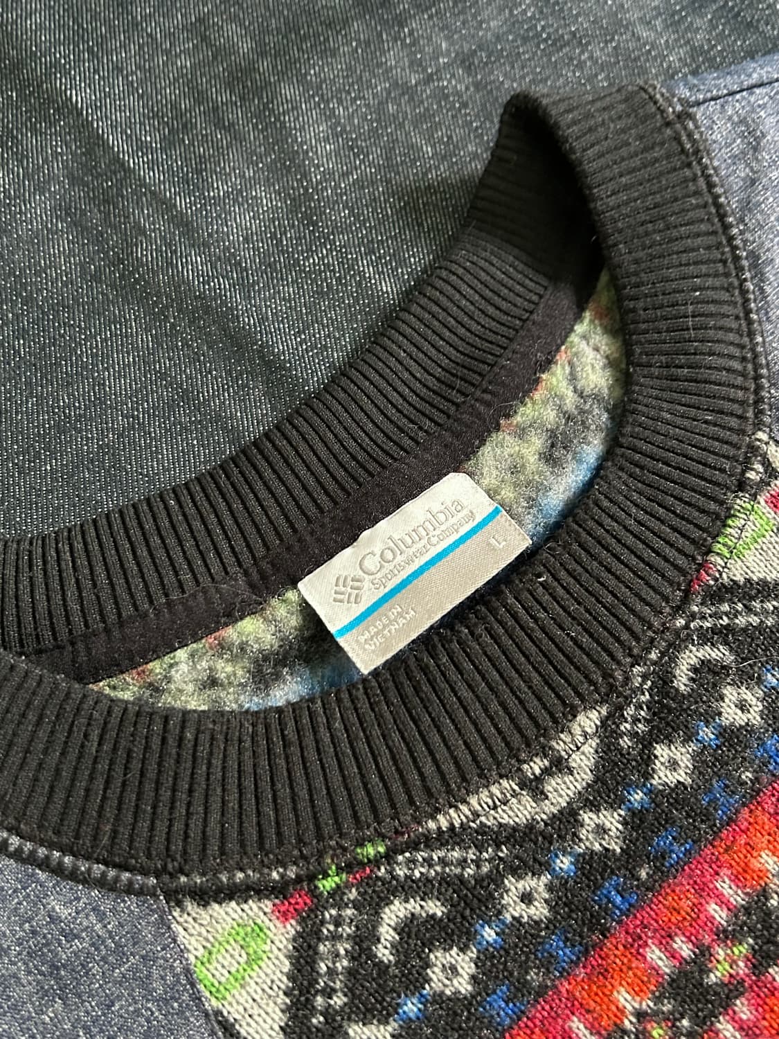 컬럼비아 페어아일 패턴 니트 상품이미지4