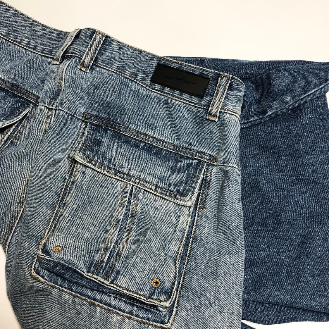 송지오 그라데이션 데님팬츠 46 상품이미지4