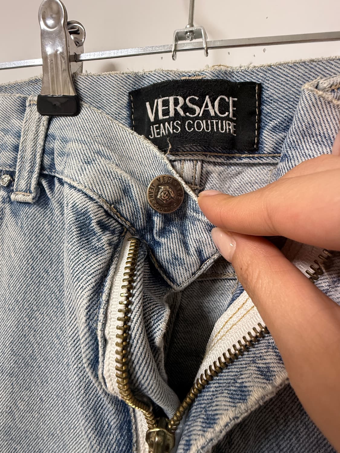 💙 베르사체 VERSACE JEANS COUTURE 데님 팬츠 34 / 상품이미지4