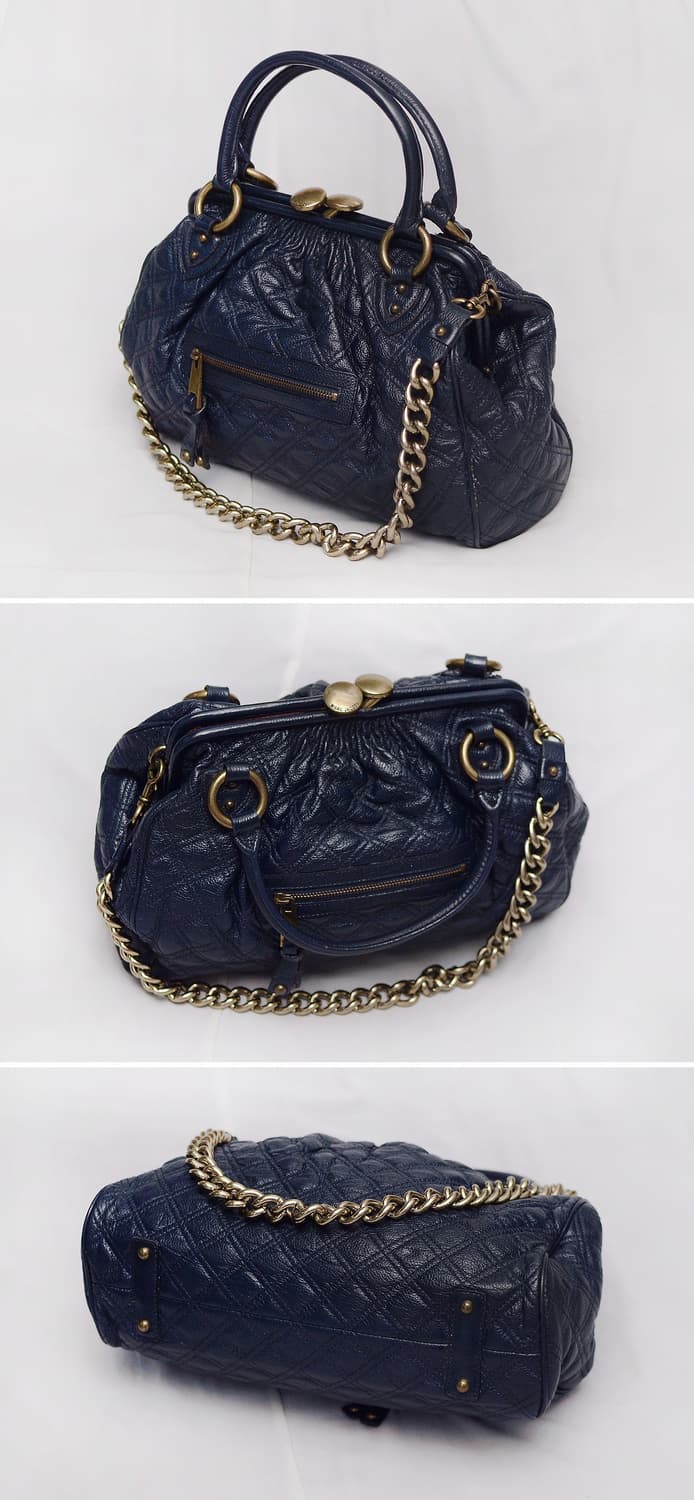 마크 제이콥스 스탐백 퀼팅 레더 금장체인 토트.숄더백 상품이미지3