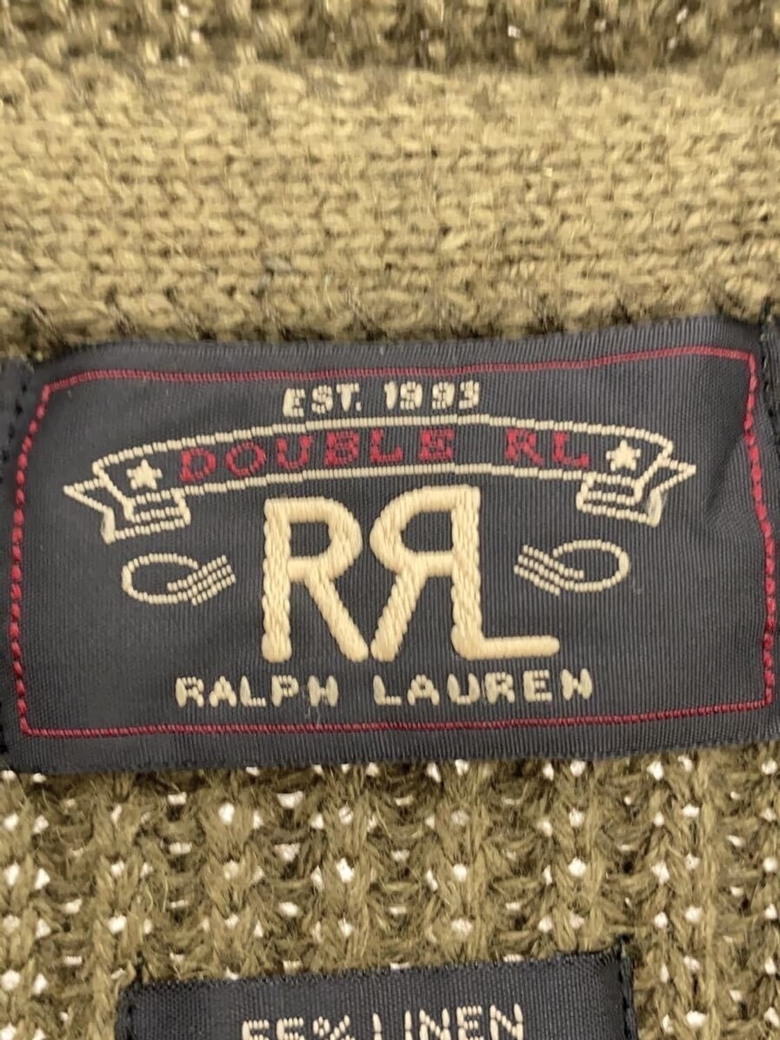 더블알엘 RRL 니트 가디건 밀리터리 카키 상품이미지7