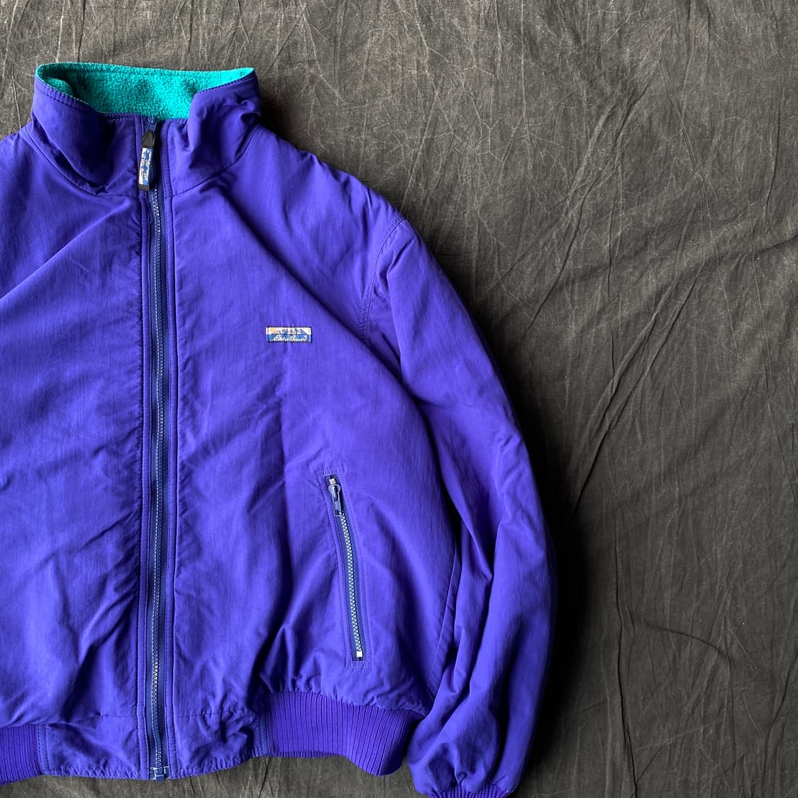 80s purple Eddie Bauer warm-up 상품이미지4