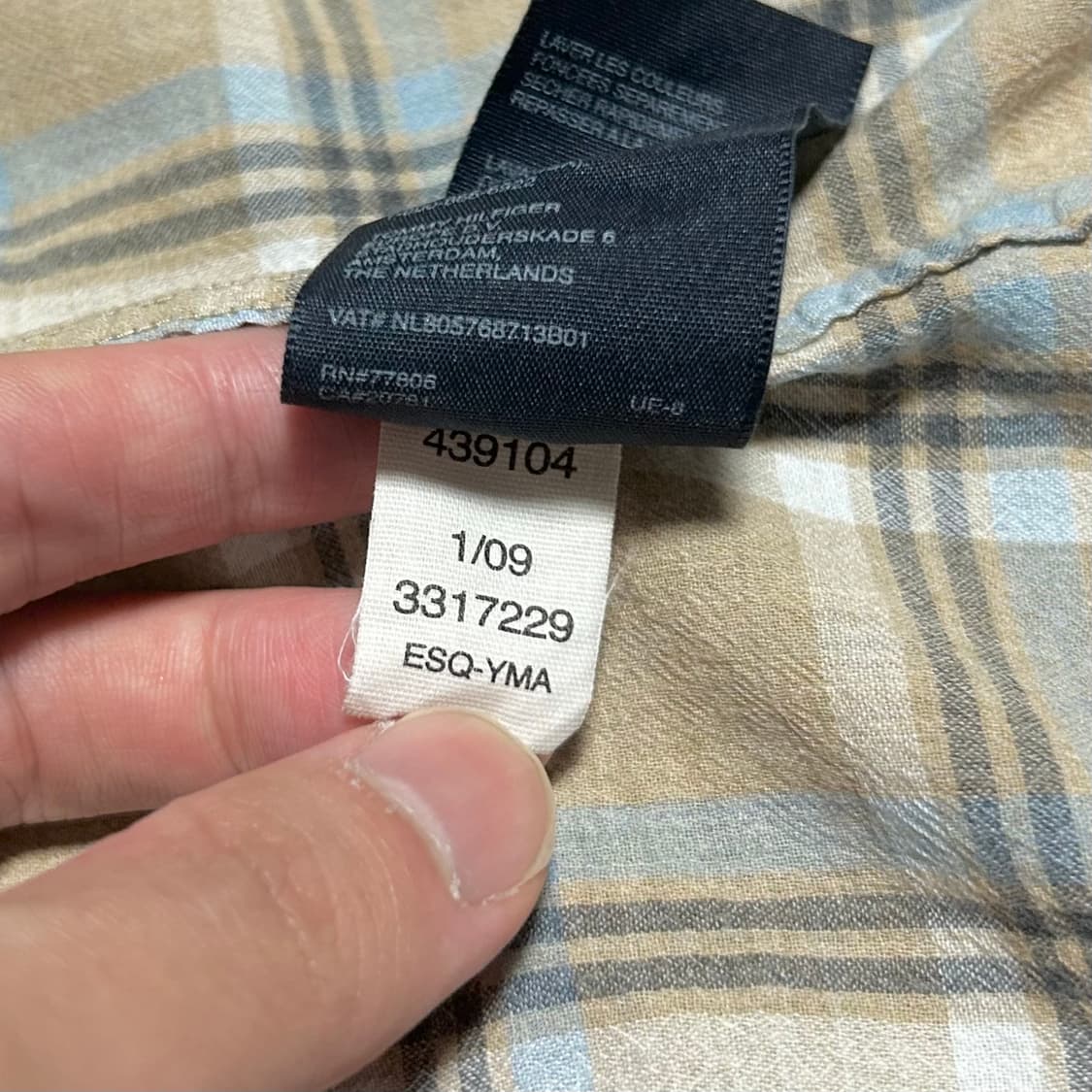 [XL] Tommy 타미힐피거 빈티지 반팔 체크셔츠 상품이미지7