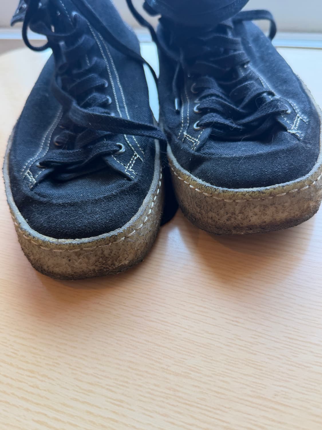 [41] 르메르 크레페솔 캔버스 하이탑 트레이너 스니커즈 상품이미지9