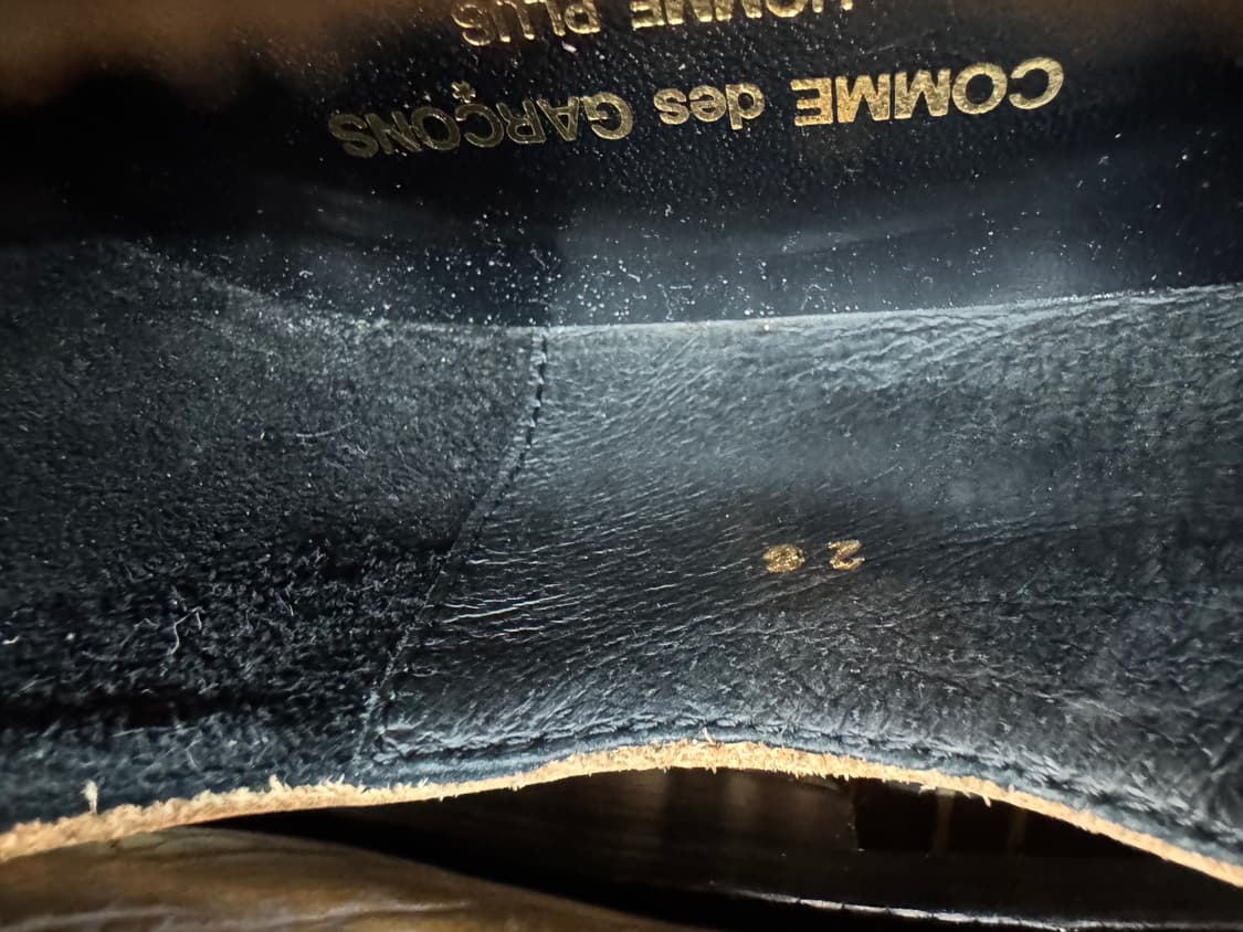 꼼데가르송 옴므 글리터 로퍼 260~265 상품이미지7