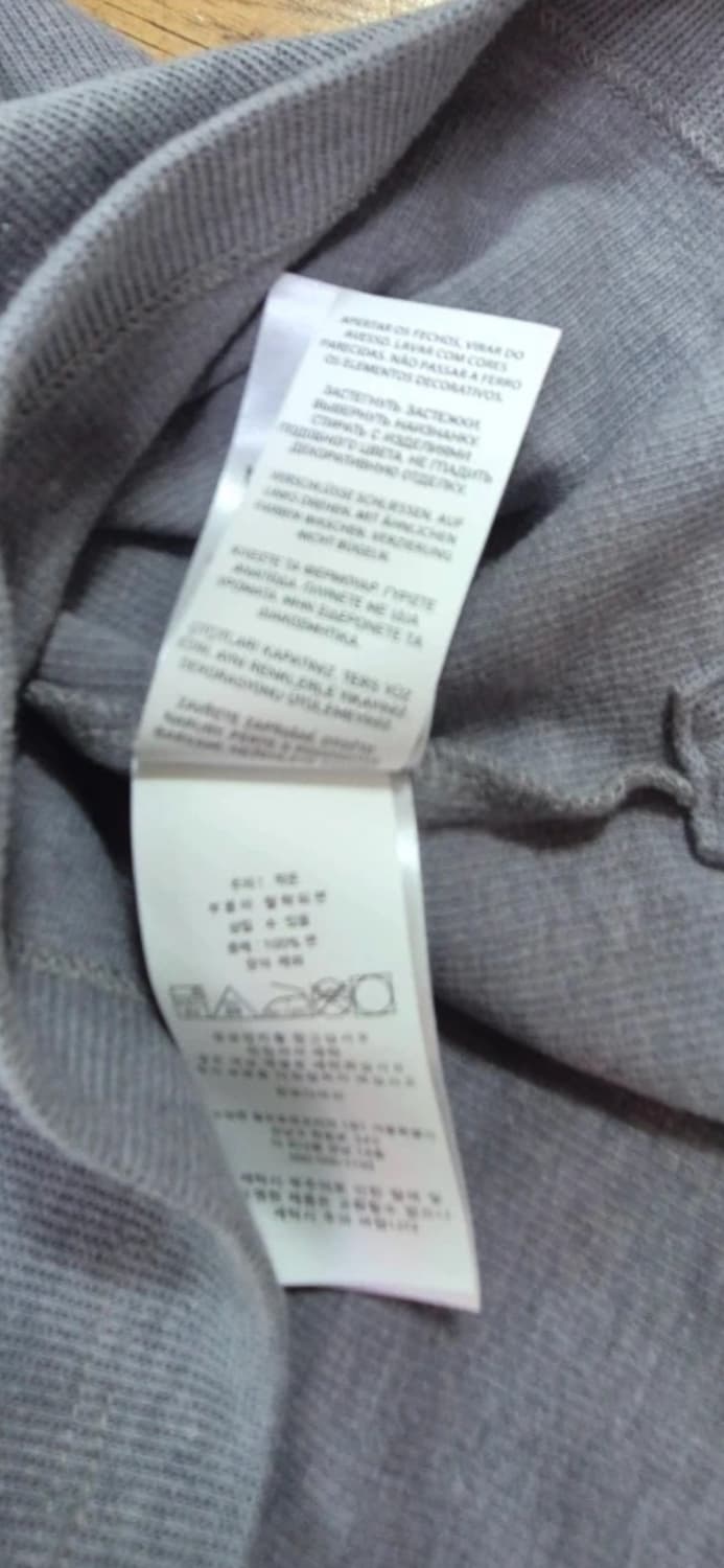 폴로 랄프로렌 반집업 그레이니트M 새상품 상품이미지4