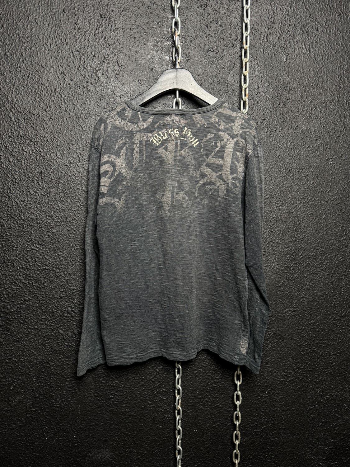 Cross Graphic Lace-Up Long Sleeve 상품이미지5