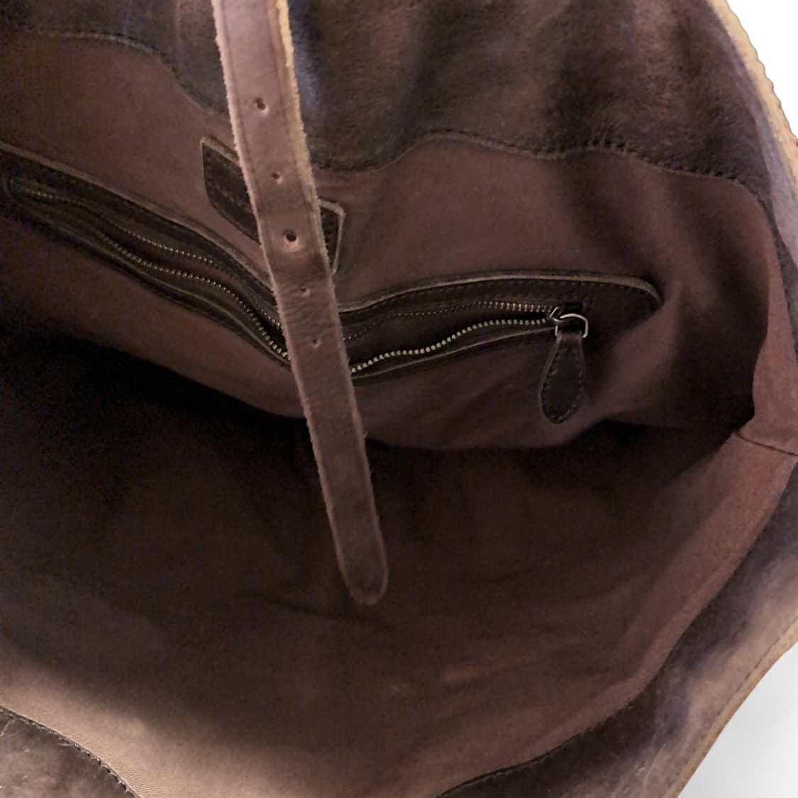 랄프로렌 헤리티지 빈티지가공 소가죽 토트백 상품이미지8