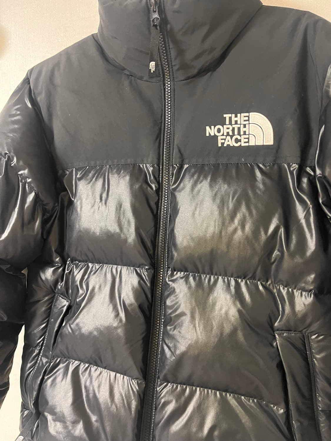 노스페이스 눕시 패딩 블랙 S(90) 온볼베스트 상품이미지2