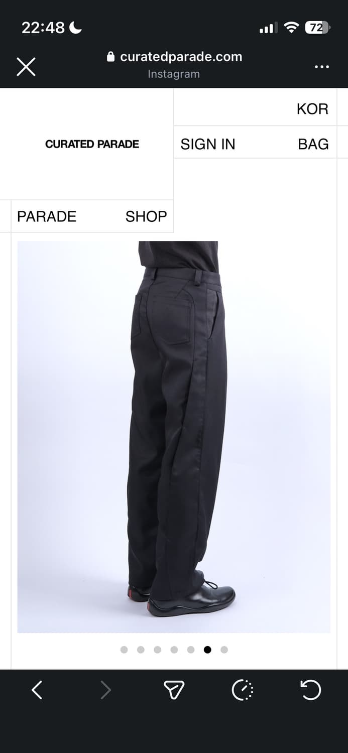 Curated parade 트라우저 48 상품이미지2